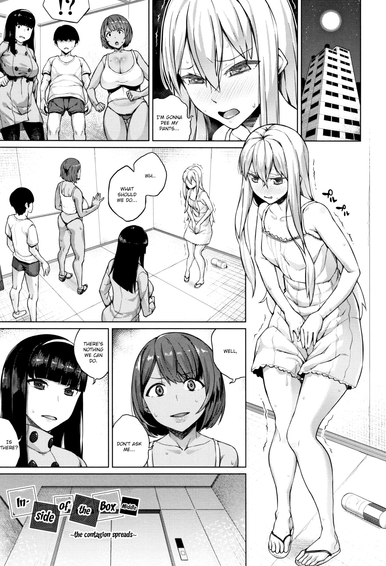 Hentai Manga Comic-Juggy Girls Who Give in With a Little Push-Read-34